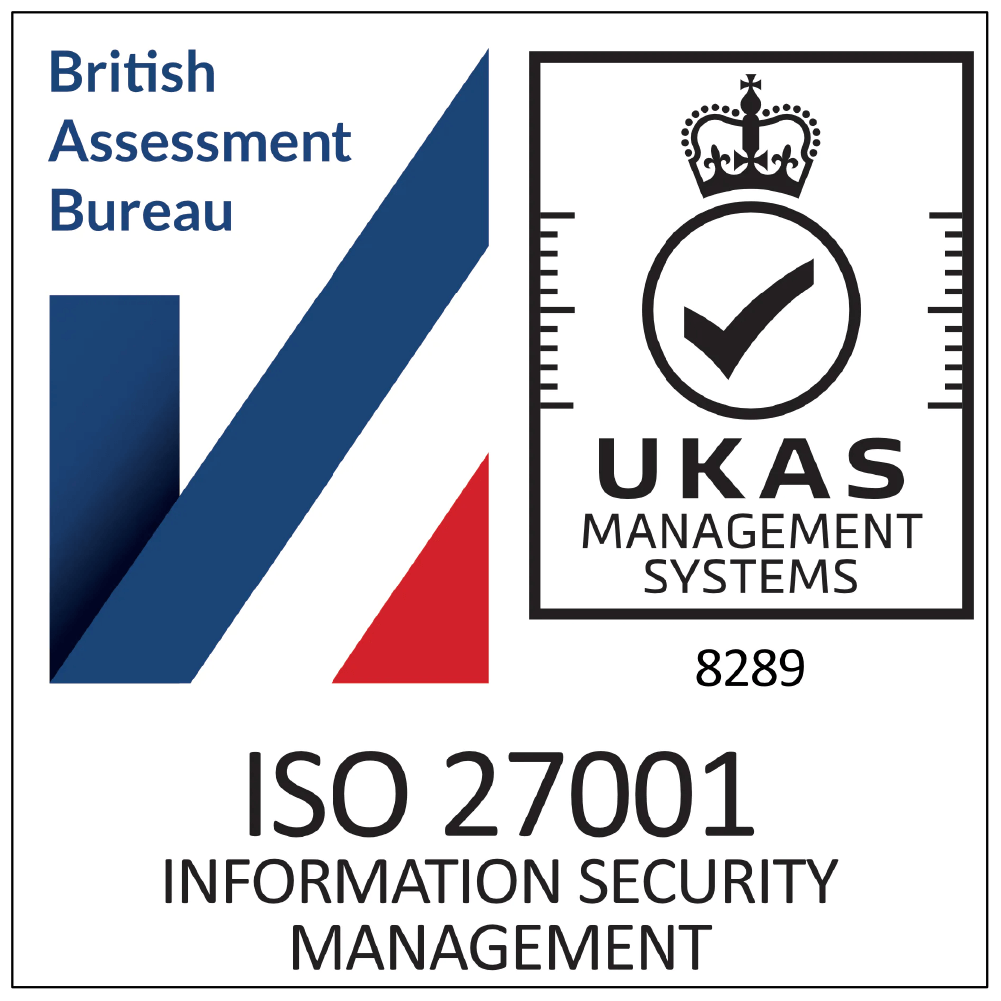 ISO 27001 UKAS Accredited